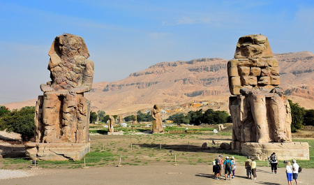 Colossi di Memnone, Luxor