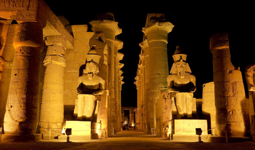 Spettacolo Suoni e Luci al Tempio di Karnak